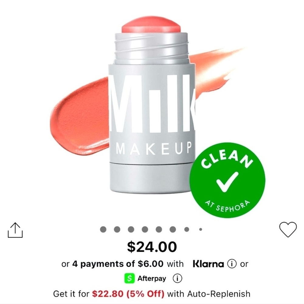 Milk Makeup Blush Stick - Vibrant Coral